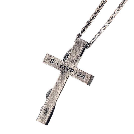 Black Mamba Cross Necklace