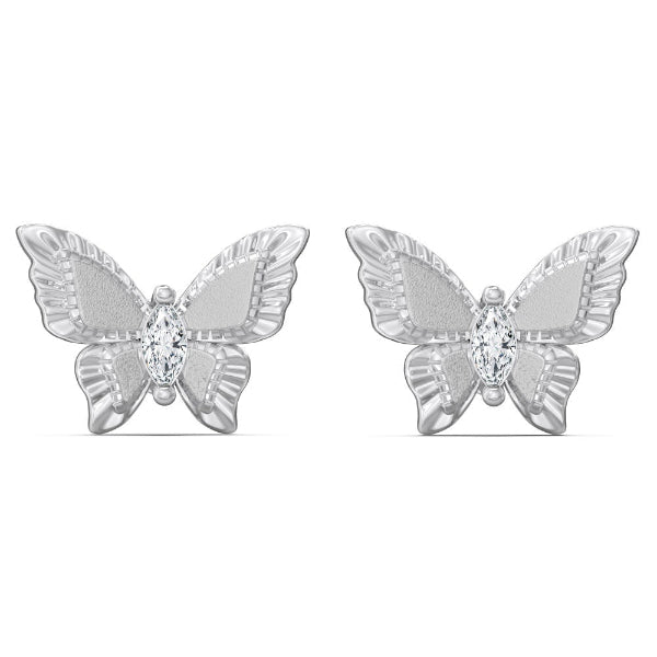 Pendientes de mariposa con diamantes S925